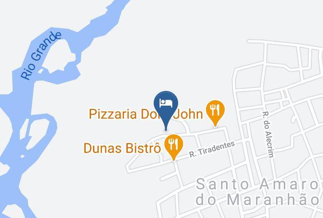 Santo Amaro Do Maranhao - Pousada Rangel Maps