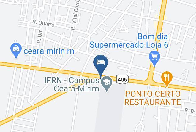 Ceara Mirim - Pousada Rd Maps