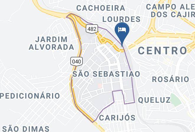 Conselheiro Lafaiete - Pousada Real Maps