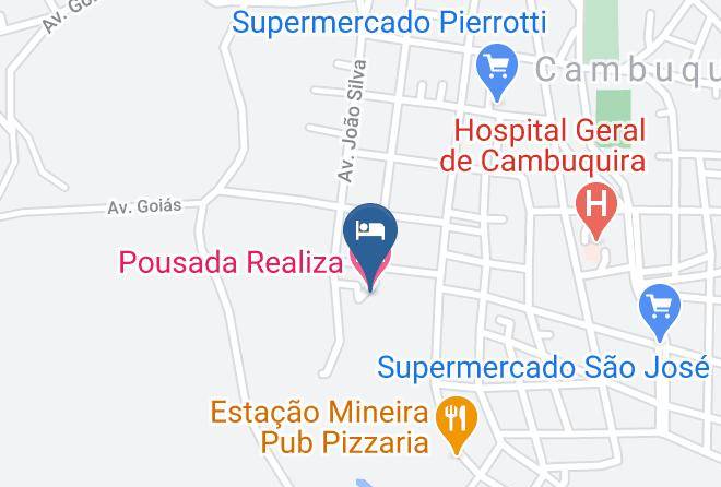 Cambuquira - Pousada Realiza Maps