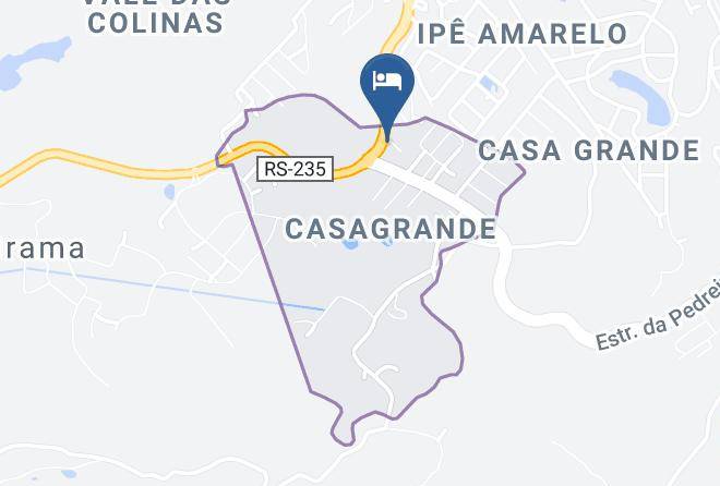 Gramado - Pousada Recanto Alpino Maps