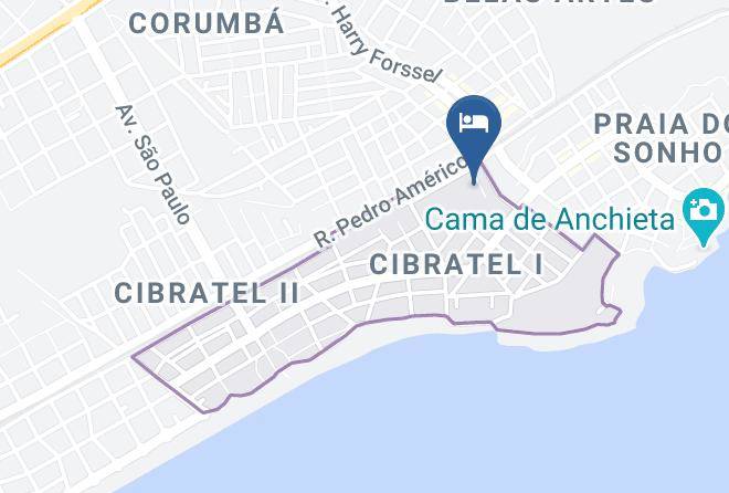 Itanhaem - Pousada Recanto Belas Artes Maps