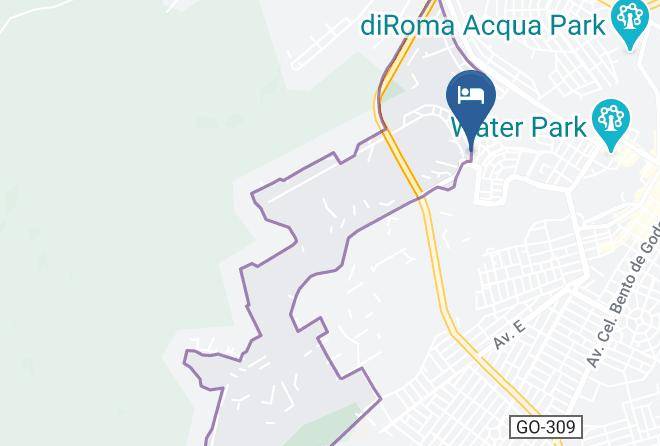 Caldas Novas - Pousada Recanto Da Amizade Maps