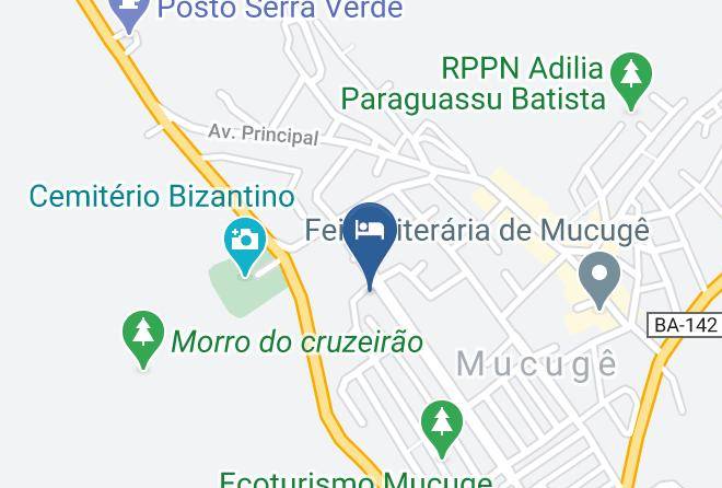 Mucuge - Pousada Recanto Da Chapada Maps