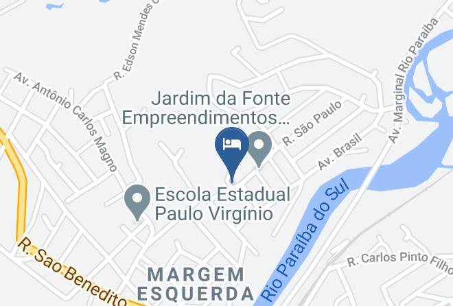 Cachoeira Paulista - Pousada Recanto Da Fonte Maps