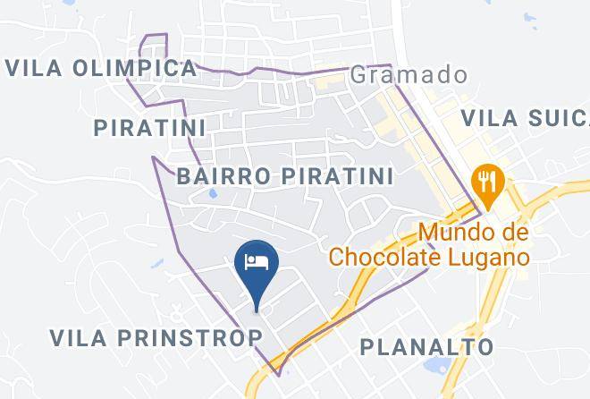 Gramado - Pousada Recanto Da Lua Maps