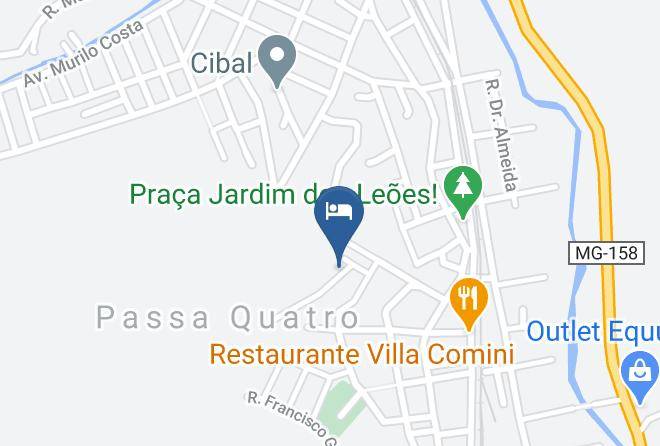 Passa Quatro - Pousada Recanto Da Mantiqueira Maps