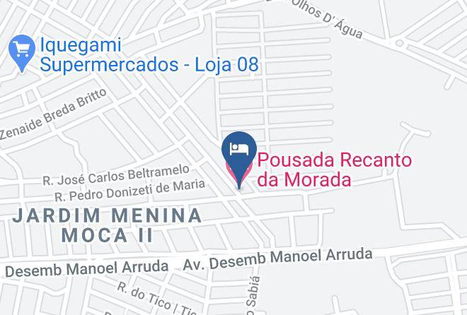 Olimpia - Pousada Recanto Da Morada Maps