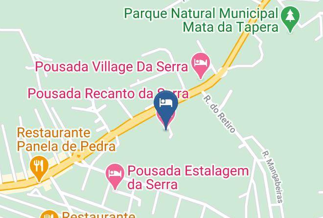 Santana Do Riacho - Pousada Recanto Da Serra Maps