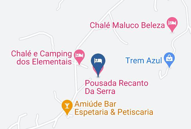 Sao Tome Das Letras - Pousada Recanto Da Serra Maps