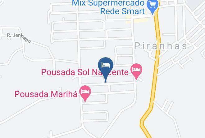 Piranhas - Pousada Recanto Da Vila Maps