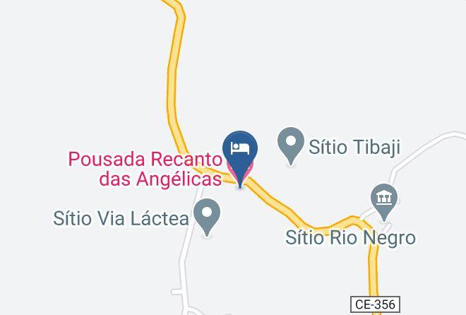 Guaramiranga - Pousada Recanto Das Angelicas Maps