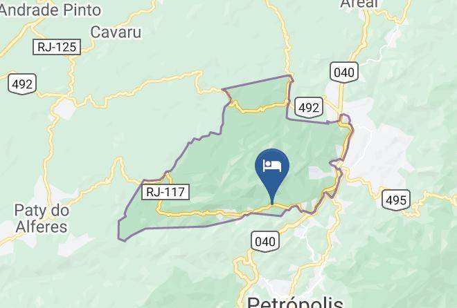 Petropolis - Pousada Recanto Das Araras Maps
