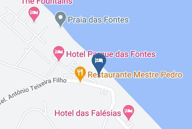 Beberibe - Pousada Recanto Das Fontes Maps