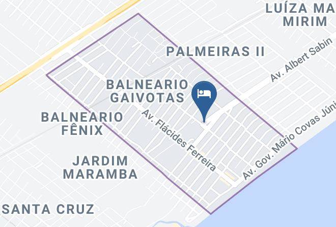 Itanhaem - Pousada Recanto Das Gaivotas Maps