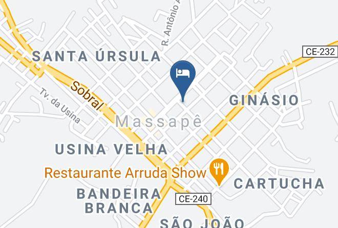 Massape - Pousada Recanto De Fatima Maps