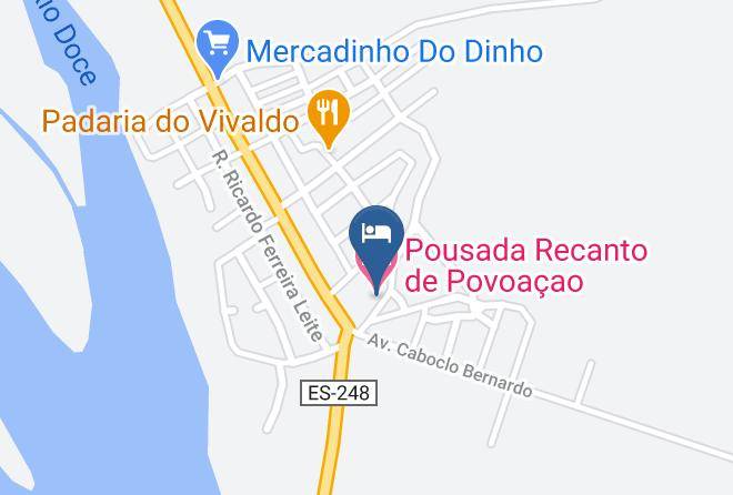 Linhares - Pousada Recanto De Povoacao Maps