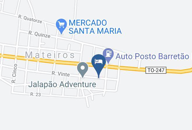 Mateiros - Pousada Recanto Do Jalapao Maps