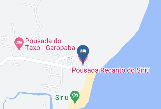 Garopaba - Pousada Recanto Do Siriu Maps