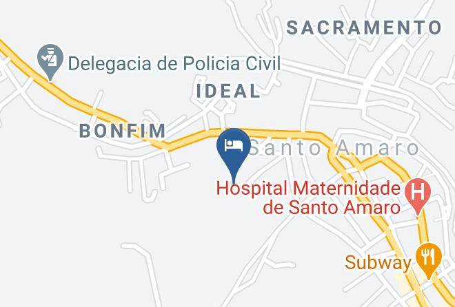 Santo Amaro - Pousada Recanto Do Sitio Bar E Restaurante Maps