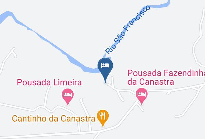 Vargem Bonita - Pousada Recanto Do Sossego Maps