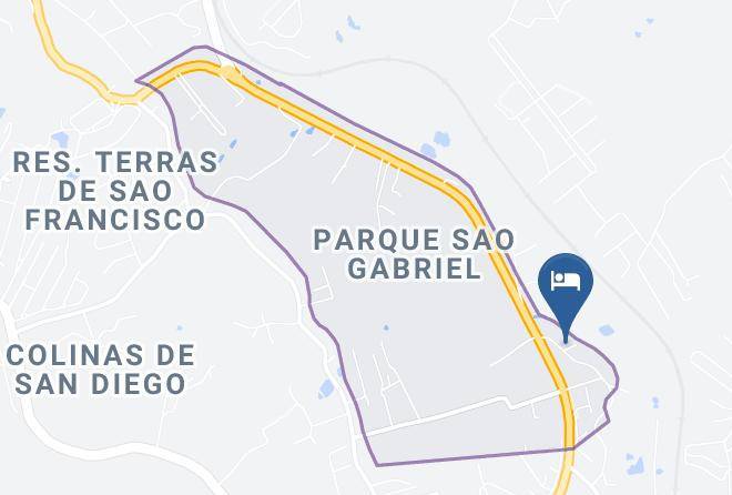 Vinhedo - Pousada Recanto Do Sossego Maps