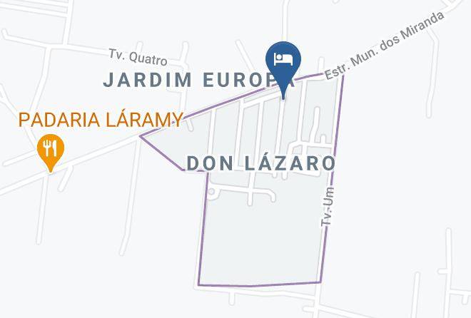 Cesario Lange - Pousada Recanto Dom Lazaro Maps