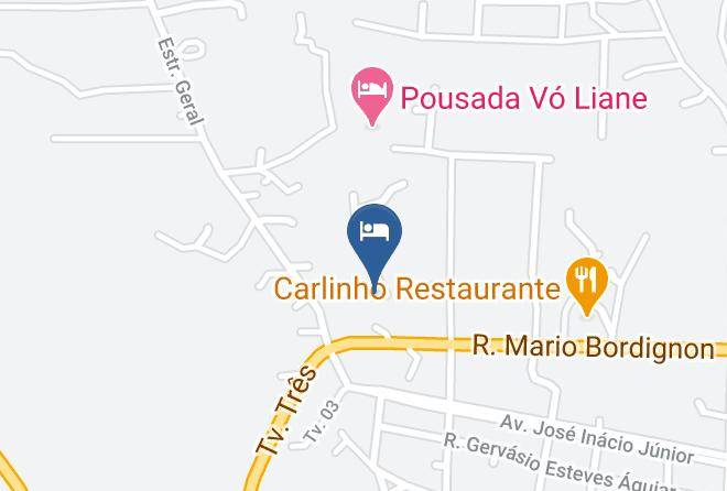 Praia Grande - Pousada Recanto Dos Canyons Maps