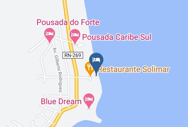 Canguaretama - Pousada Recanto Dos Coqueiros Maps