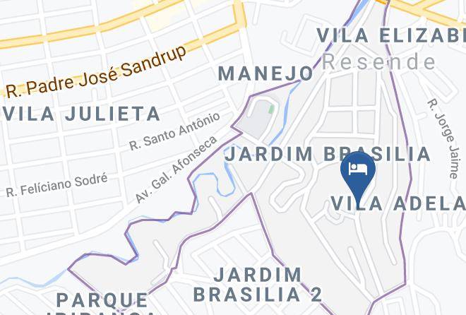 Resende - Pousada Recanto Dos Manacas Maps