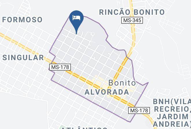 Bonito - Pousada Recanto Dos Passaros Maps