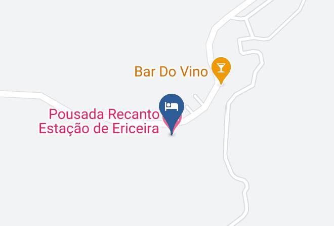 Santana Do Deserto - Pousada Recanto Estacao De Ericeira Maps