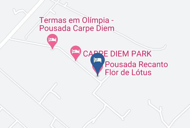 Olimpia - Pousada Recanto Flor De Lotus Maps
