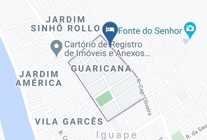 Iguape - Pousada Recanto Maps