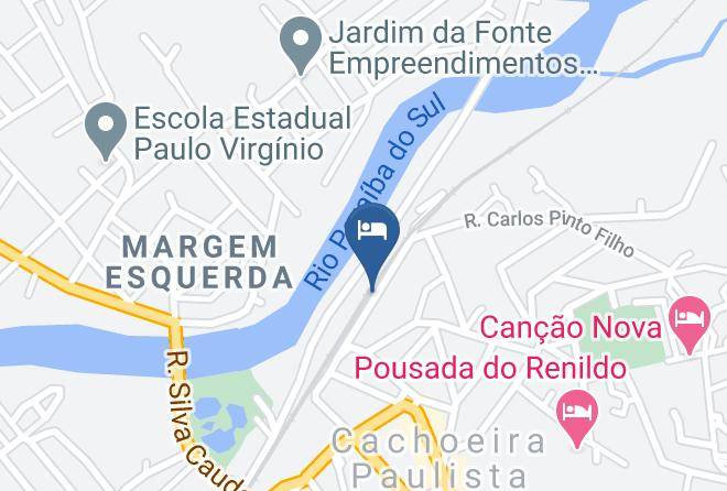 Cachoeira Paulista - Pousada Recanto Moraes Maps