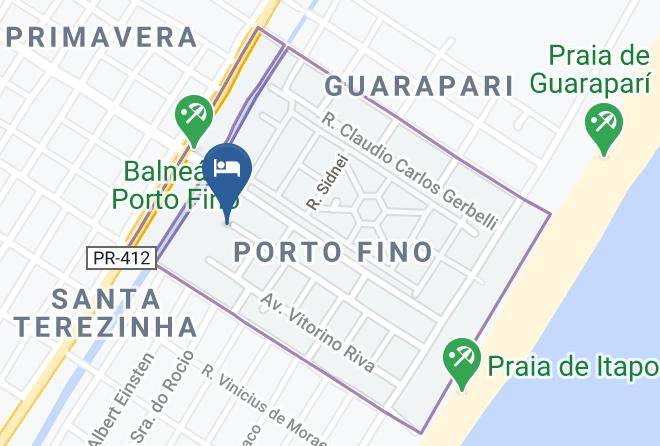 Pontal Do Parana - Pousada Ju&ju Pontal Do Parana Maps