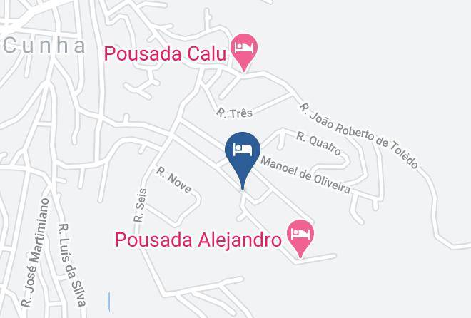 Cunha - Pousada Recanto Namaste Maps