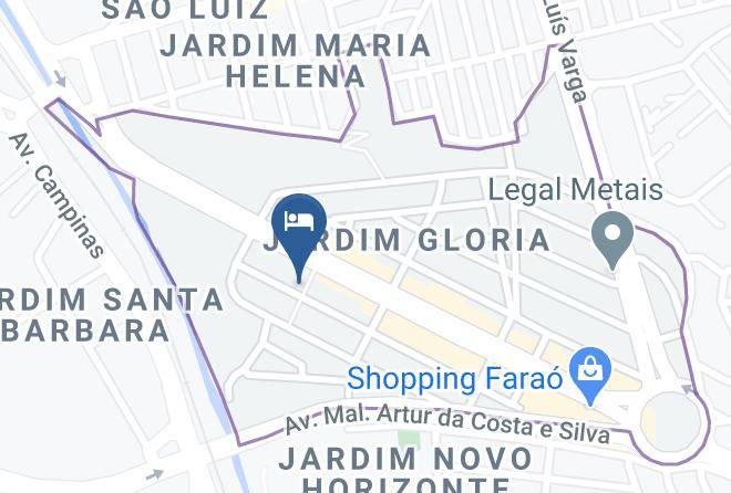 Limeira - Pousada Recanto Portugues Maps