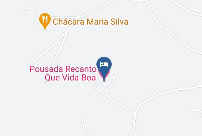 Pouso Alegre - Pousada Recanto Que Vida Boa Maps
