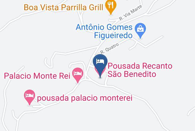 Campos Do Jordao - Pousada Recanto Sao Benedito Maps