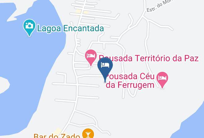 Garopaba - Pousada Recanto Verde Maps