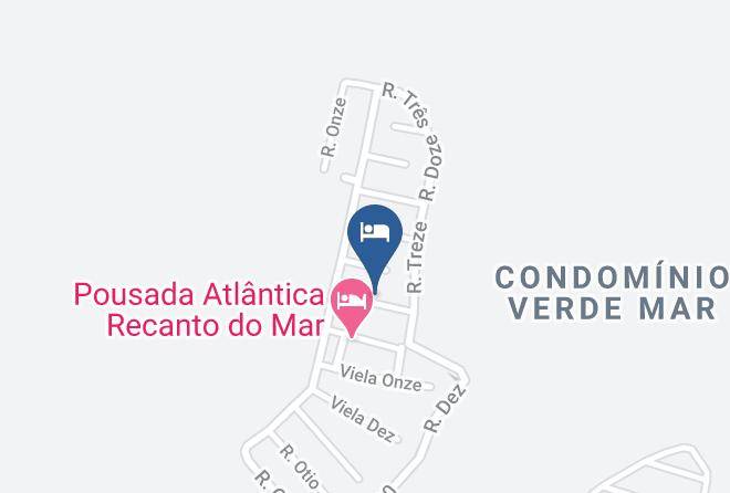 Caraguatatuba - Pousada Recanto Verde Mar Maps