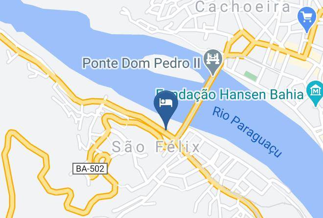 Sao Felix - Pousada Reconcavo Maps