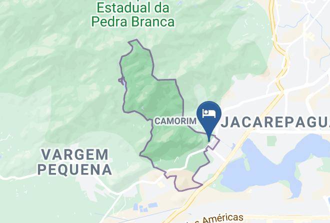 Rio De Janeiro Camorim - Pousada Recreio Das Orquideas Maps