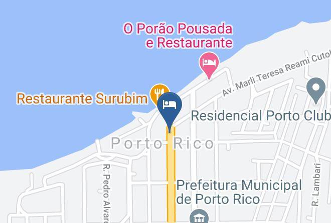 Porto Rico - Pousada Rede Solar Porto Rico Pr Maps