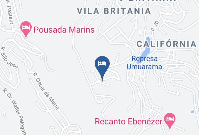 Campos Do Jordao - Pousada Refugio Da Serra Maps