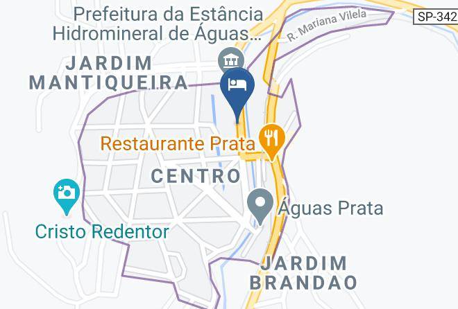 Aguas Da Prata - Pousada Refugio Do Peregrino Anjos Do Caminho Maps
