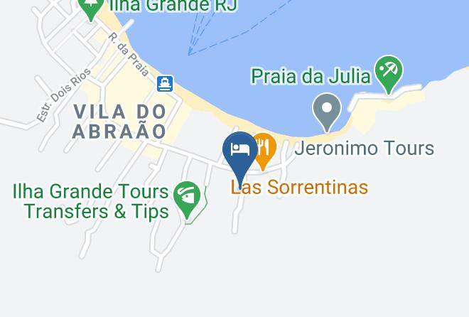 Angra Dos Reis - Pousada Refugio Dos Passaros Maps