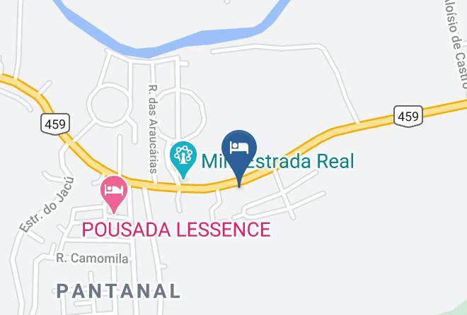 Parati - Pousada Refugio Tropical Paraty Maps