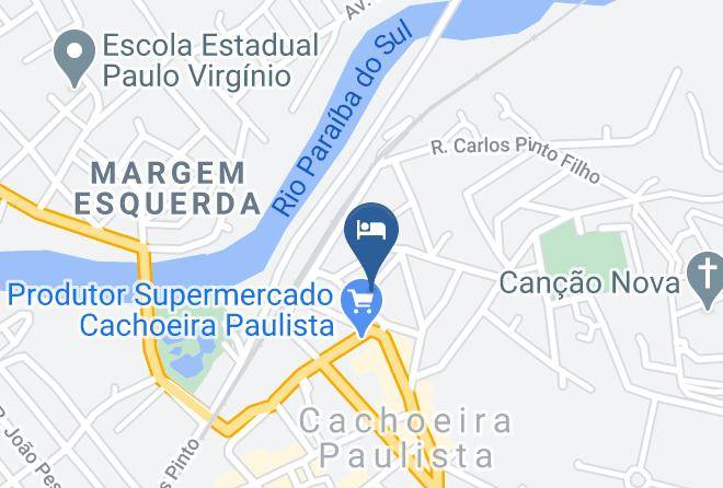Cachoeira Paulista - Pousada Renascer Maps